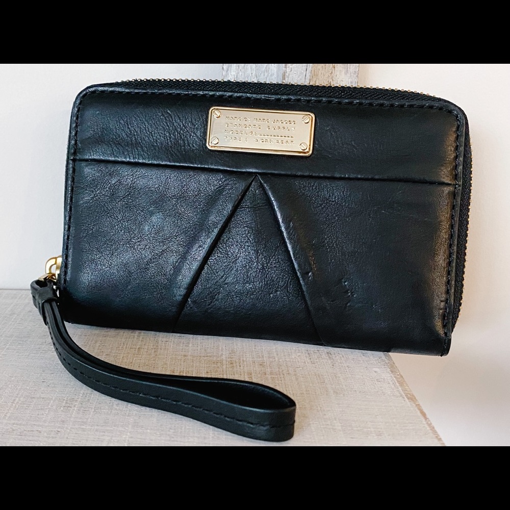 Marc by Marc Jacobs Wallet. Standard Supply Workwear. Dark Burgandy Inside.